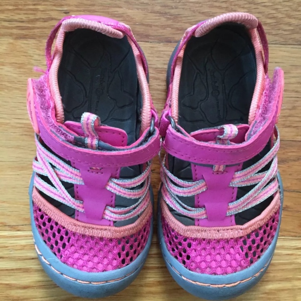 JAMBU Kids Shoe Dusk Sneaker Pink Coral Sz 5